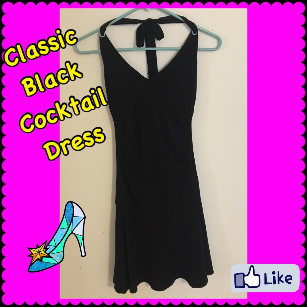 Classic Black Cocktail Dress